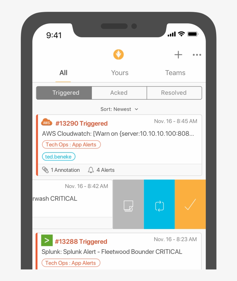 Always On - Victorops Alert Mobile, transparent png #3741176