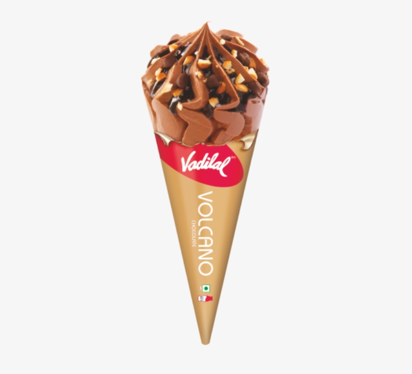 Cone - Cone Vadilal Ice Cream, transparent png #3741350