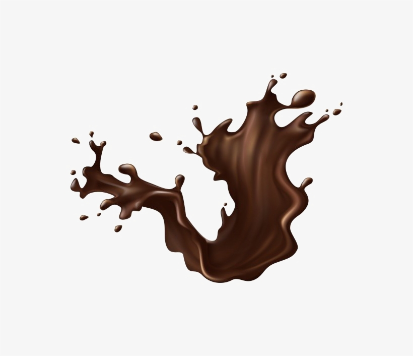 Chocolate Splash Transparent Background Png - Chocolate Splash, transparent png #3741992