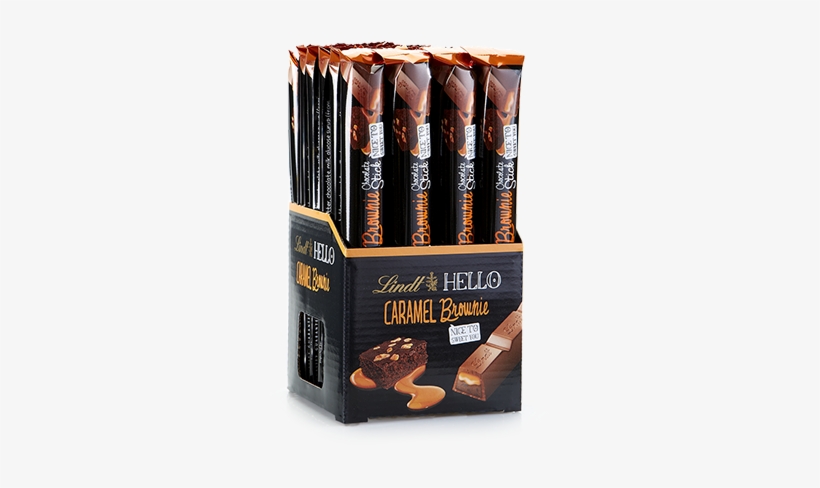 Caramel Brownie Hello Stick 24-pc Case - Hello Caramel Brownie Stick, transparent png #3742247