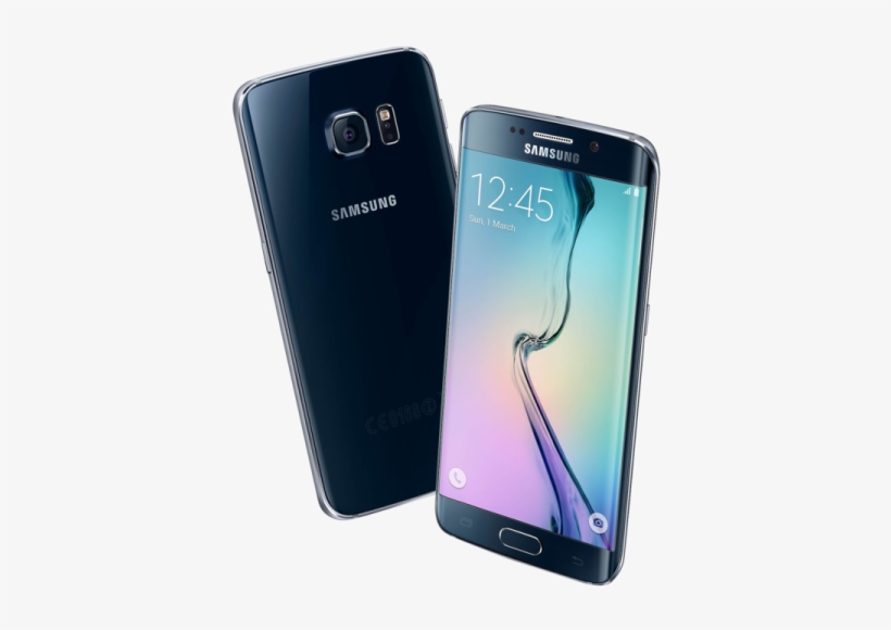 Samsung Galaxy S6 Edge - Samsung Edge 6 Black, transparent png #3743179