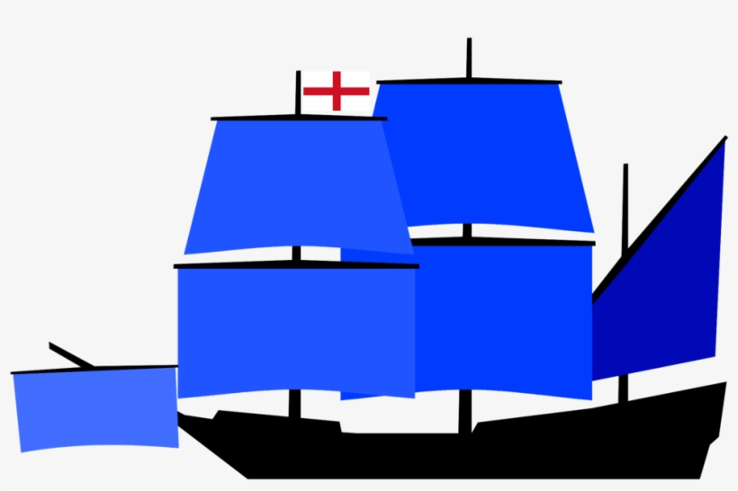 Captains Ship Vice Admirals Squadron English Navy - Carrack Sail Plan, transparent png #3743281