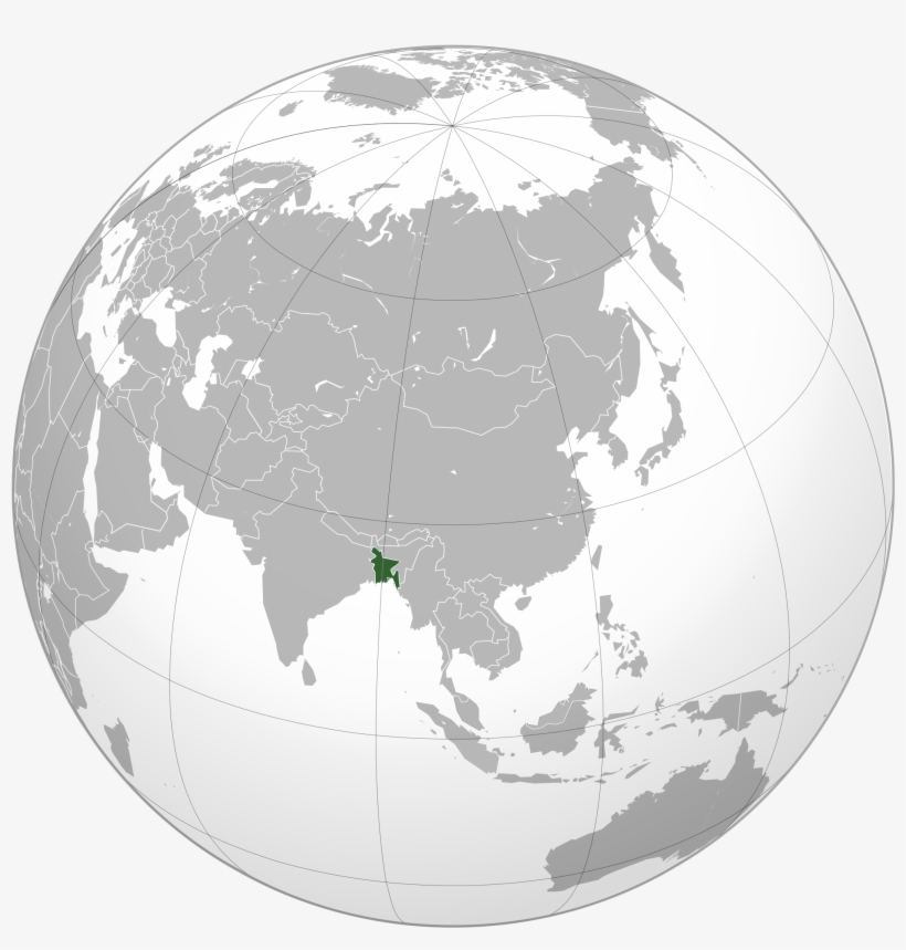 Bangladesh Map World Image Gallery Hcpr At - Locator Map Of China, transparent png #3743552