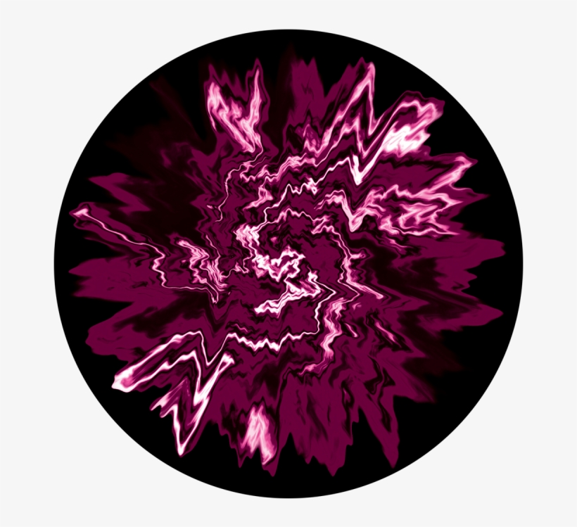 Shock Wave Magenta - Shock Wave Magenta - Apollo Glass Gobo #c2-0092, transparent png #3743711