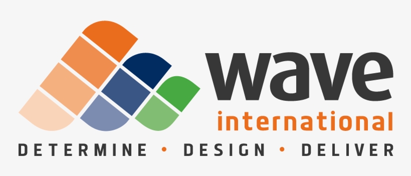 Determine Design Deliver - Wave International Logo, transparent png #3743869