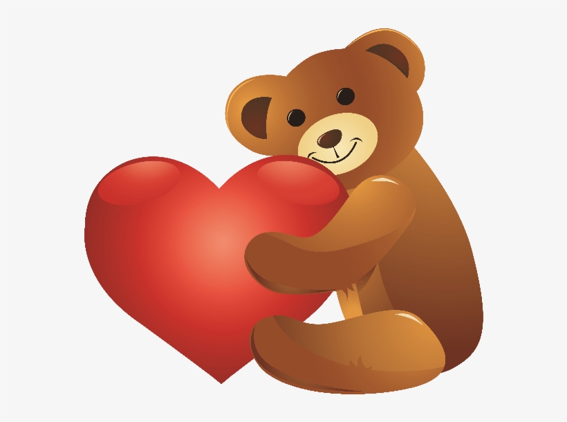 Valentine Teddy Bears Png Clipart Pictureu200b - Teddy Bear Valentine Clip Art, transparent png #3743901