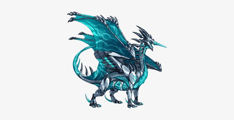 Tesla Coil Skin - Flight Rising Ridgeback Female, transparent png #3744283