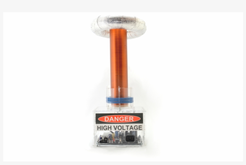 Diy Singing Tesla Coil - Danger! High Voltage, transparent png #3744440