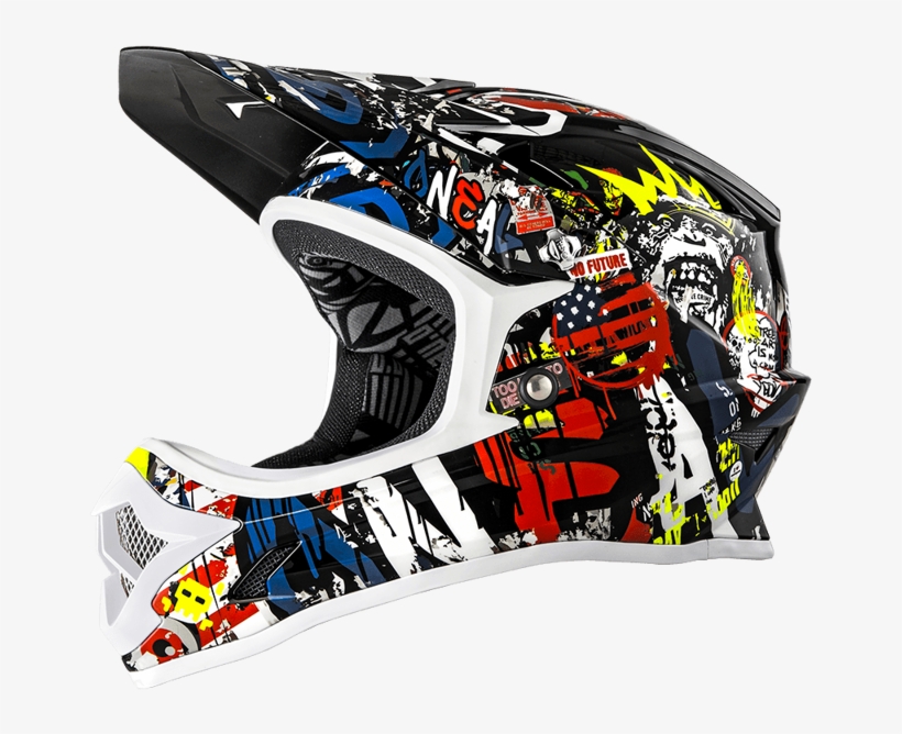 O`neal Backflip Rl2 Helmet Rancid Multi - Oneal 3 Series Rancid, transparent png #3745450