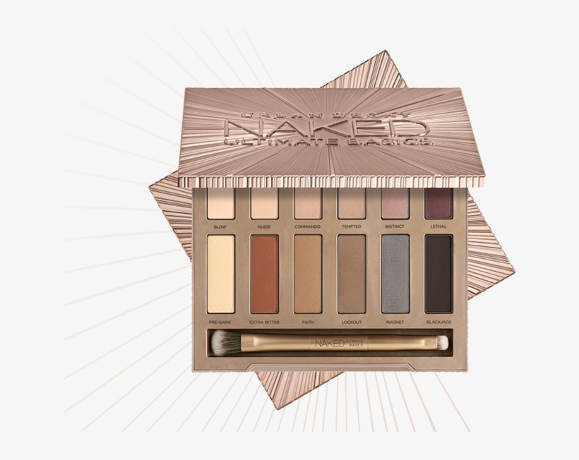 Makeup Tutorials With Urban Decay Naked Ultimate Basics - Urban Decay 'naked Ultimate Basics' Eyeshadow Palette, transparent png #3745499