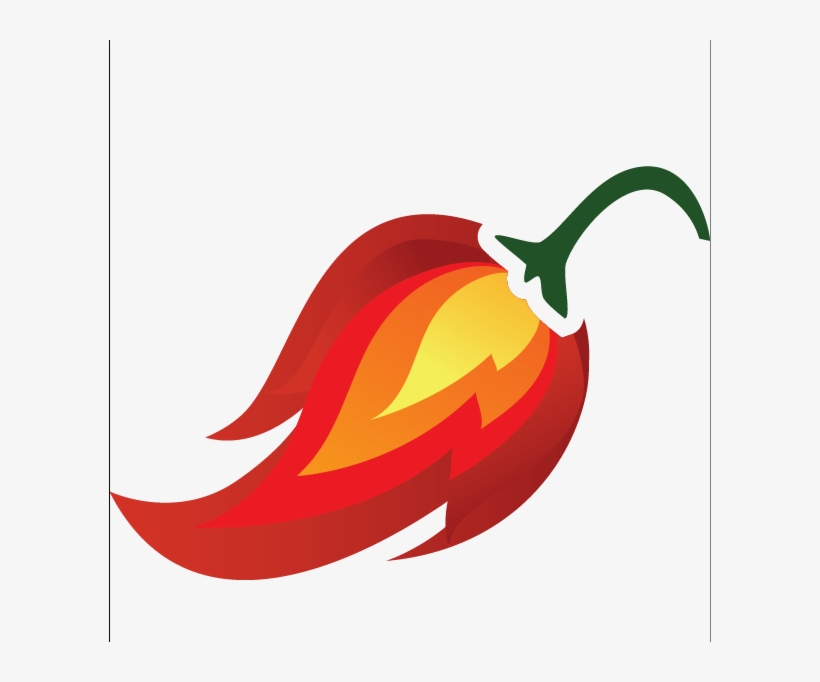 Cropped Ghost Pepper Glass Flame - Chili Pepper, transparent png #3745889