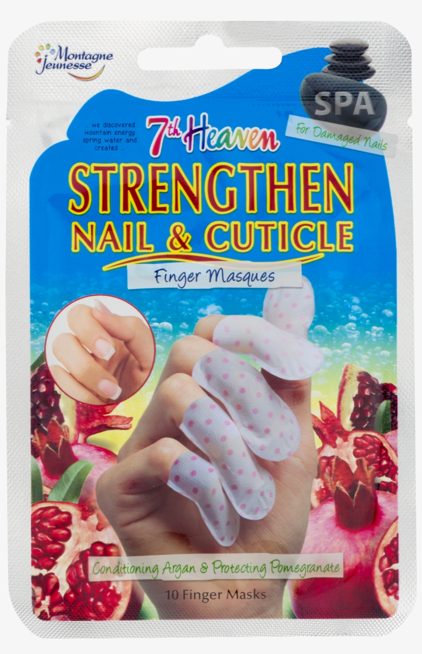 7th Heaven Strengthen Nail And Cuticle Finger Masks, - Montagne Jeunesse (7th Heaven) Montagne Jeunesse Pflegende, transparent png #3745893