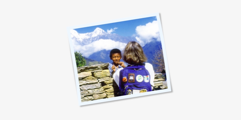 Nepal Trekking In The Himalayas - Mount Scenery, transparent png #3746163