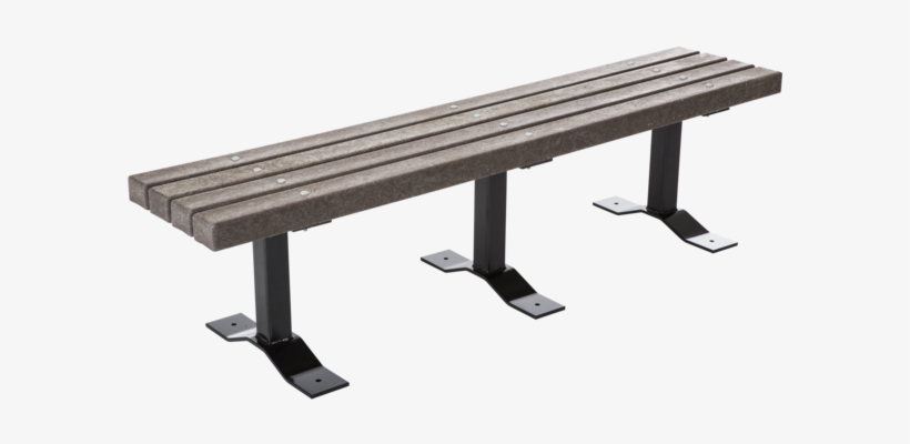 11638 35 Trailsidebenchassembly Alt - Wildflower Meadows 6 Ft Recycled Plastic Lumber Surface, transparent png #3746318