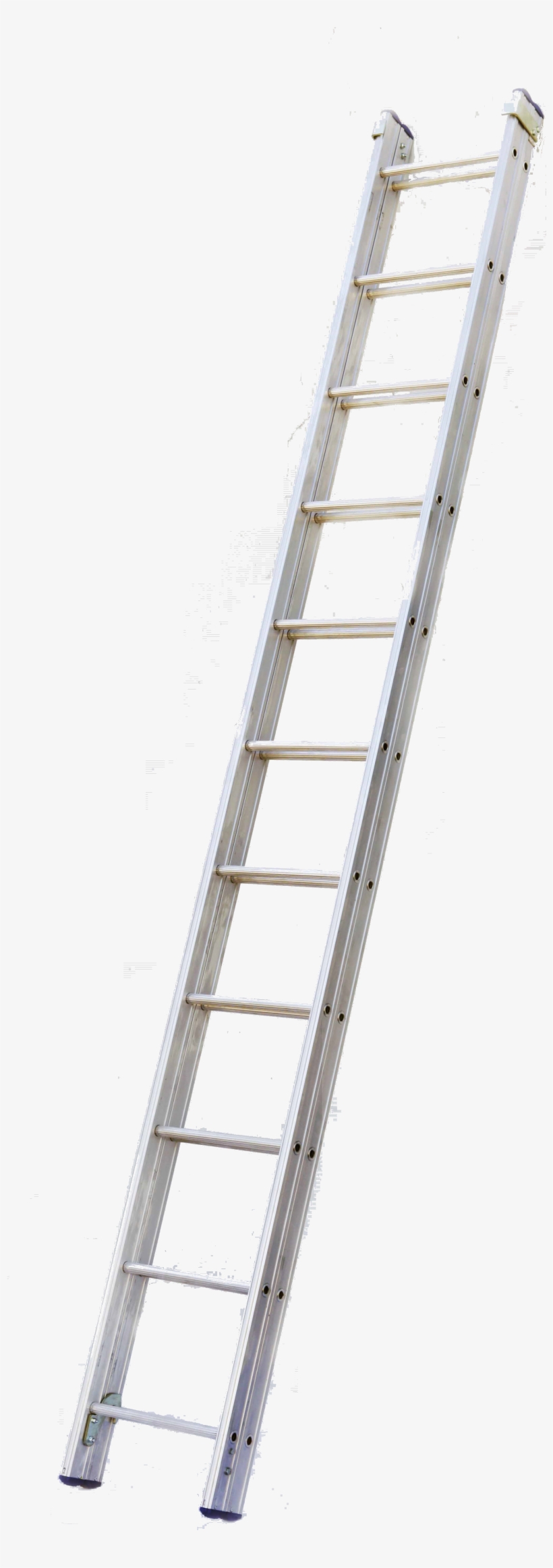 8) Kero Range - Alu Anlegeleiter Mit Breiten Stufen, transparent png #3746788