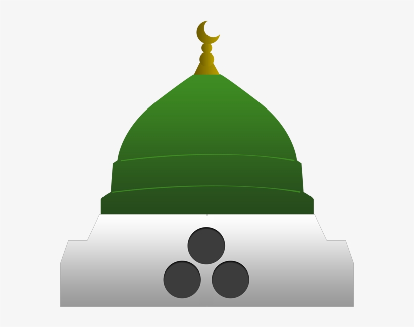 Masjid Nabawi Dome Png - Nabawi Dome Png, transparent png #3746862