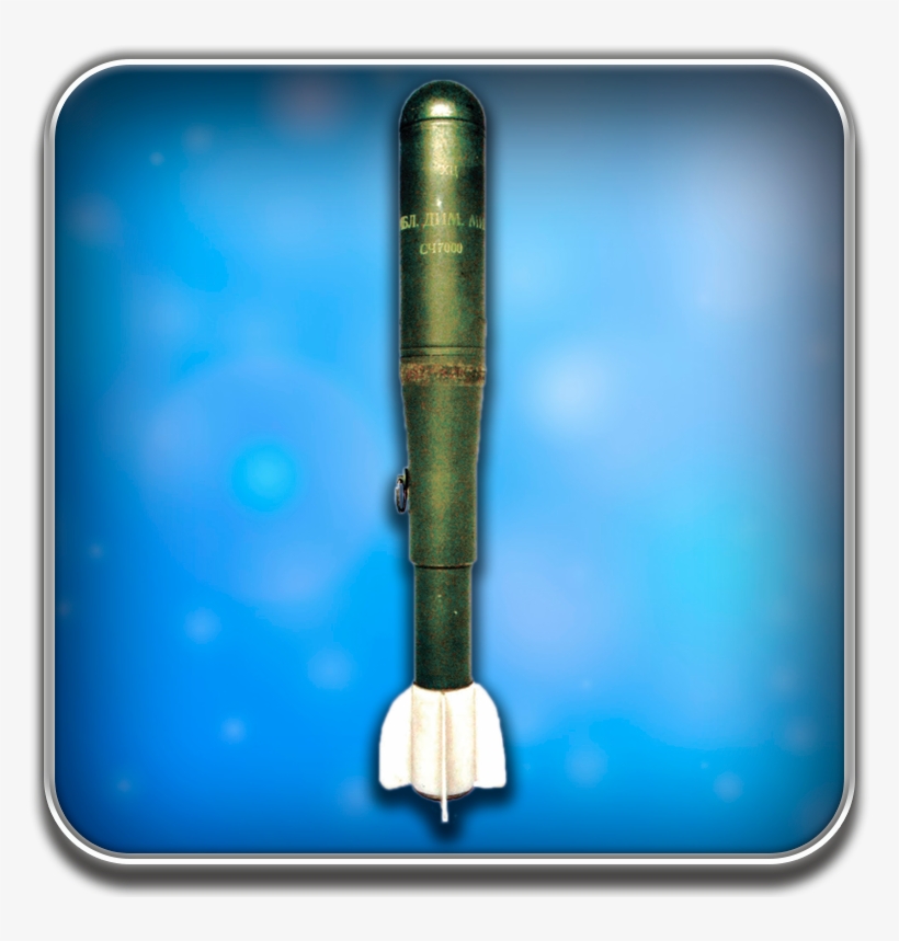 Rifle Grenade 40mm Smoke M62 - Torpedo, transparent png #3747248