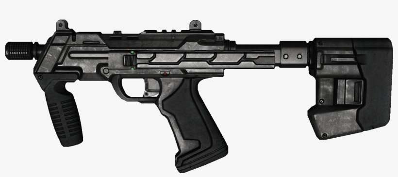 H2a M7smg Sideprofile - Halo Smg, transparent png #3747530