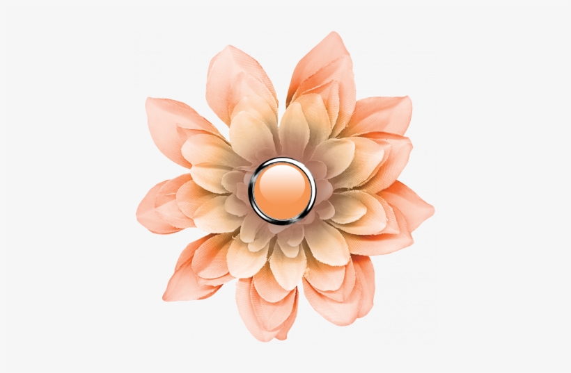Topaz Fabric Flower Graphic By Sunny Faith Rush - Artificial Flower, transparent png #3747992