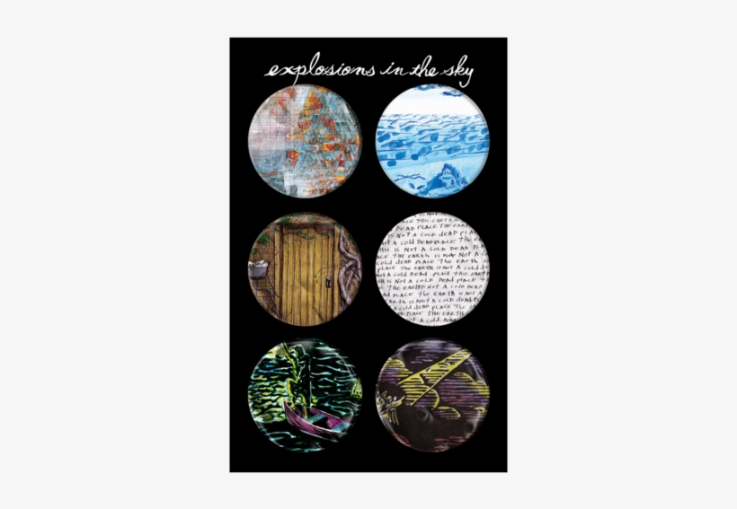 Explosions In The Sky Album Cover Button Set - Explosions In The Sky: How Strange,innocence Cd, transparent png #3748092
