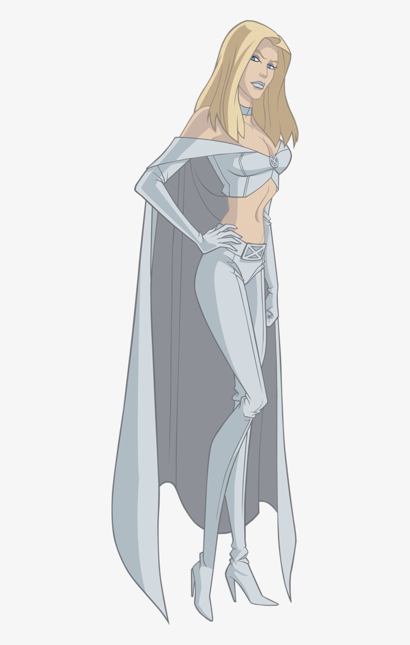 Vinilo Personaje Xmen Emma Frost - Tuxedo, transparent png #3748177