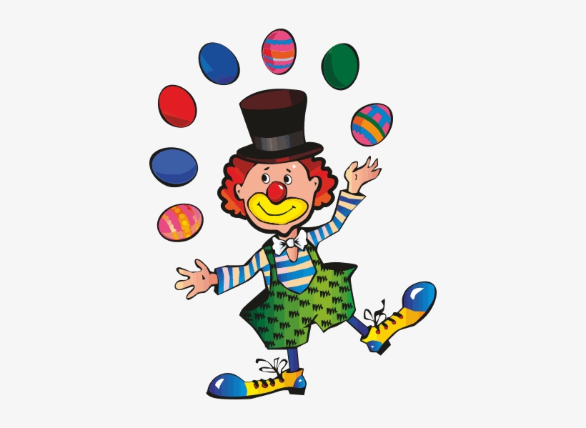 Vinilo Infantil Payaso 30 155 - Payaso Infantil, transparent png #3748196
