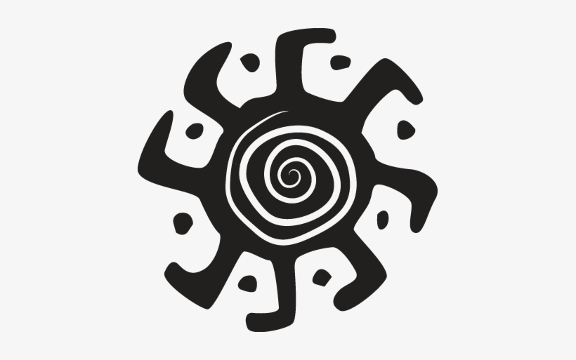 Vinilo Para Decoración Espiral Tribal - Espiral Tribal, transparent png #3748322