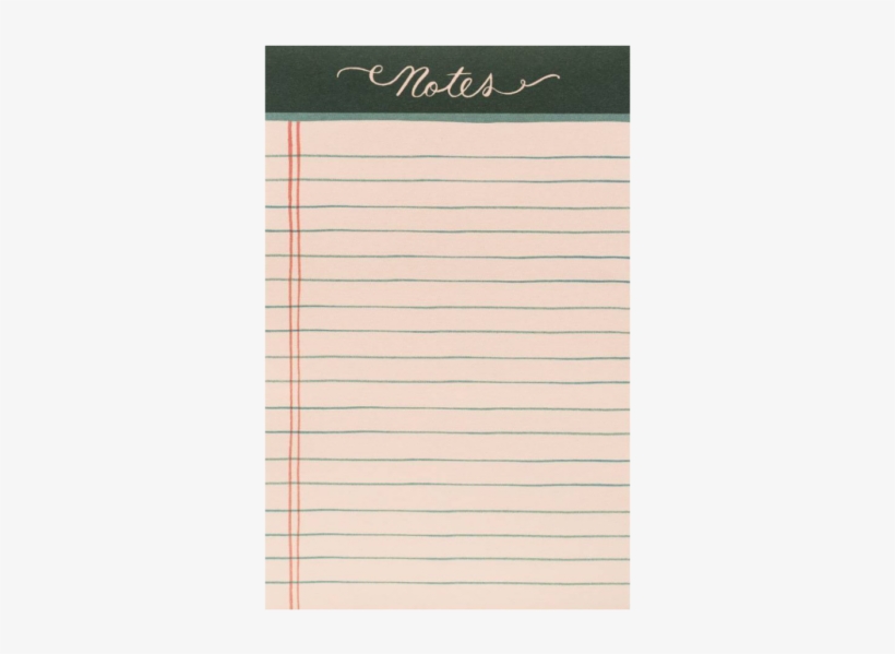 Rose Lined Notepad, Usa, Brand Rifle Paper, transparent png #3748685