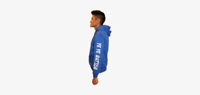 Cotton Hoodie Royal Blue Featuring The New "x" - Hoodie, transparent png #3748775