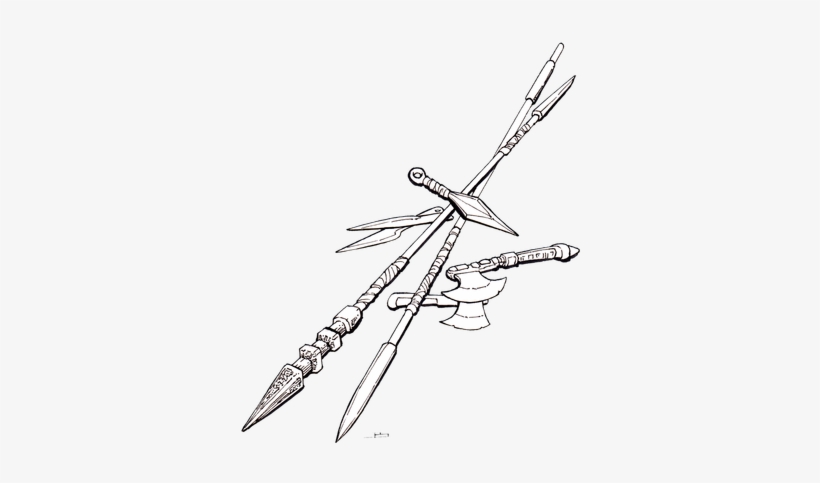 Dont Particularly Like About Most Osr Games Is That - Pile Of Weapons Fantasy, transparent png #3749481