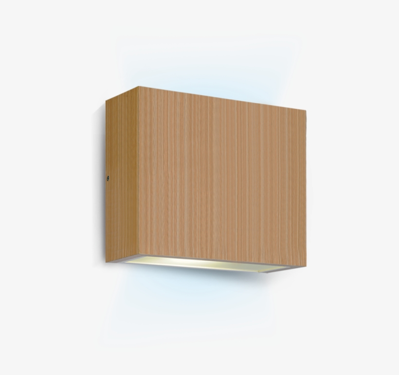 Aplique Difusor De Pared Wood Zer De 2 Luces Cuadrado - Plywood, transparent png #3749519