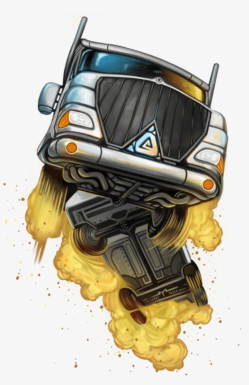 Clustertruck By Tinybuild & Landfall Games Launches - Clustertruck Cover Art, transparent png #3749659