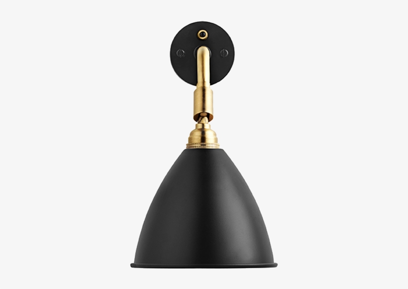Black Sconce And Brass, transparent png #3750443