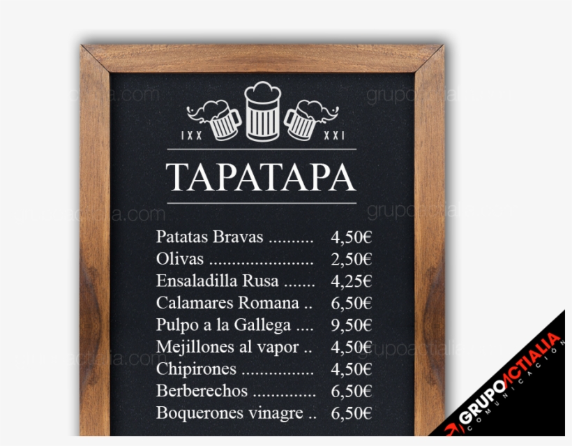 Pizarras De Pared Personalizadas Completamente En Vinilo - Menu, transparent png #3750592