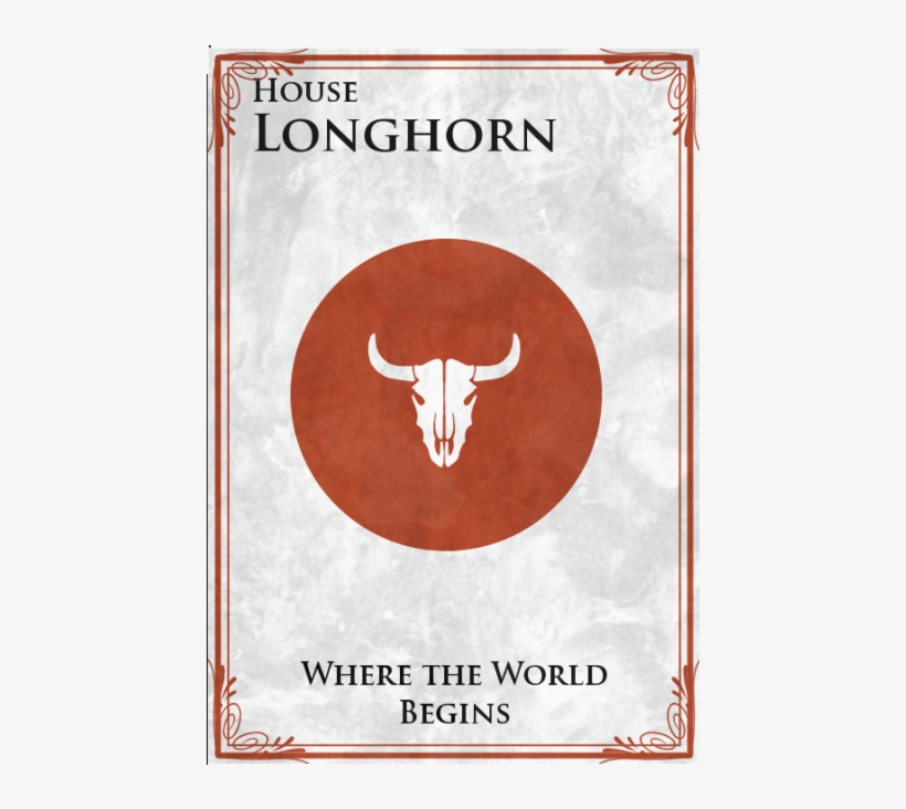 University Of Texas At Austin - Game Of Thrones University Of Texas, transparent png #3750787
