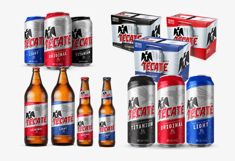 Tecate 16oz Can Original Layers Copy - Tecate, transparent png #3750794