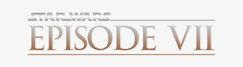 Slider-star Wars Episode Vii - Episode 1 Font, transparent png #3750855
