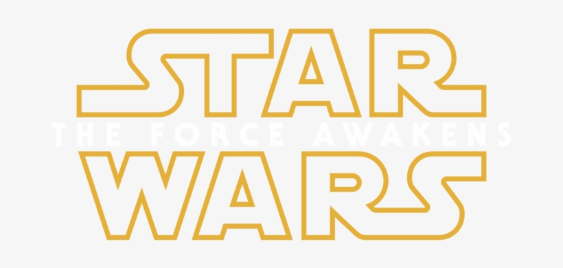 The Force Awakens - Logo De Star Wars, transparent png #3750892