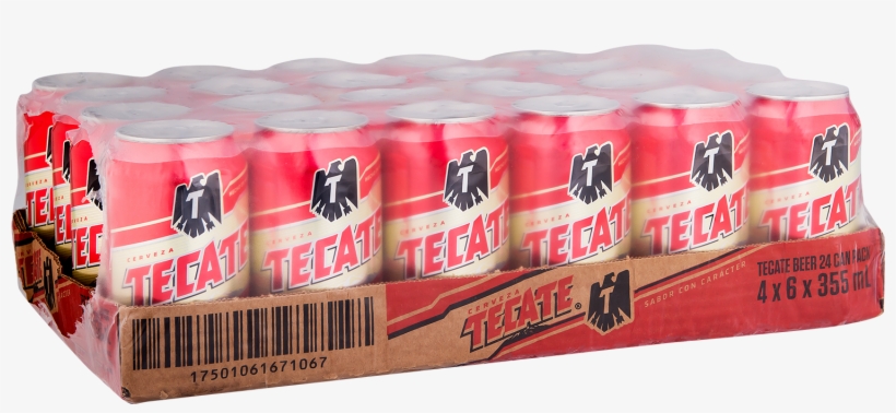 Tecate Beer Cans 24 Case - Railroad Car, transparent png #3750938