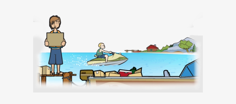 Boating Age Requirements - Cartoon, transparent png #3751150
