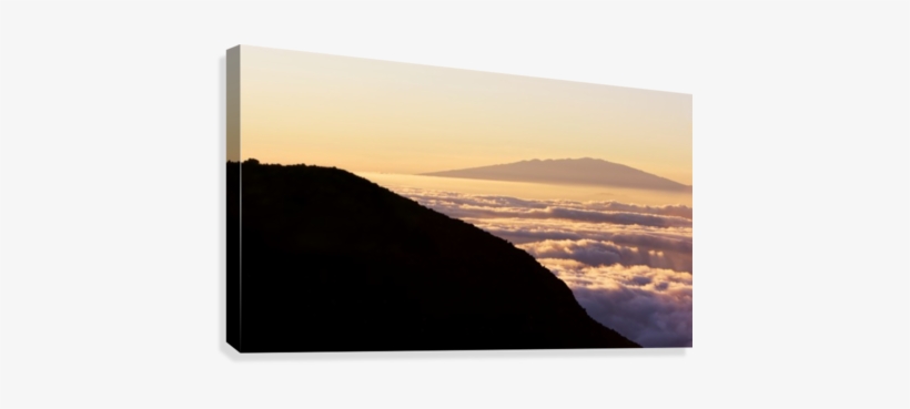 Mountain Top Above The Clouds Canvas Print - Above The Clouds Store, transparent png #3751173