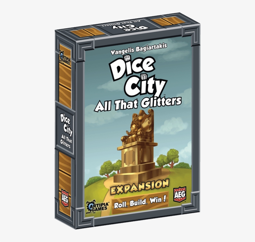 Available Now - Dice City All That Glitters Board Game, transparent png #3751427