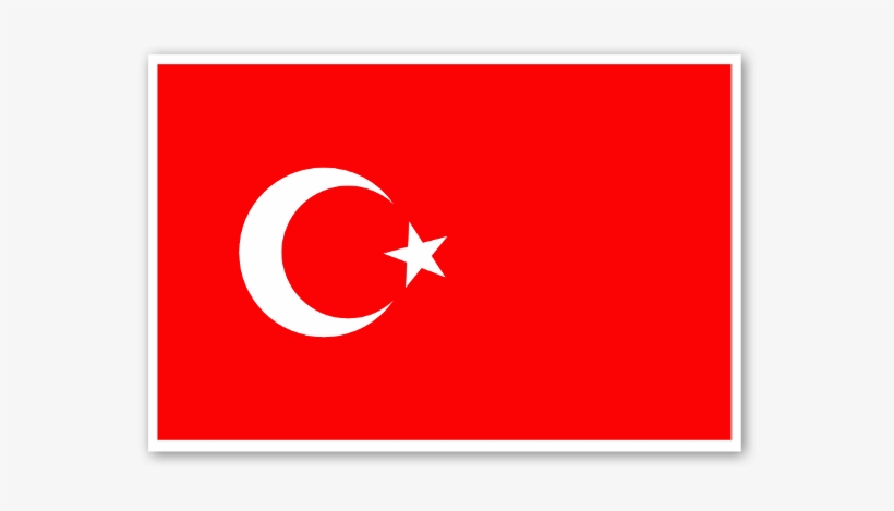 Flag Of Turkey Sticker - 29 October Republic Day In Turkey Posters, transparent png #3751645