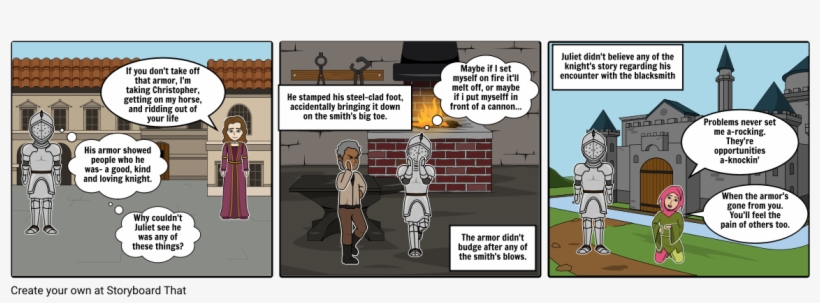 The Knight In The Rusty Armor - Cartoon, transparent png #3751857