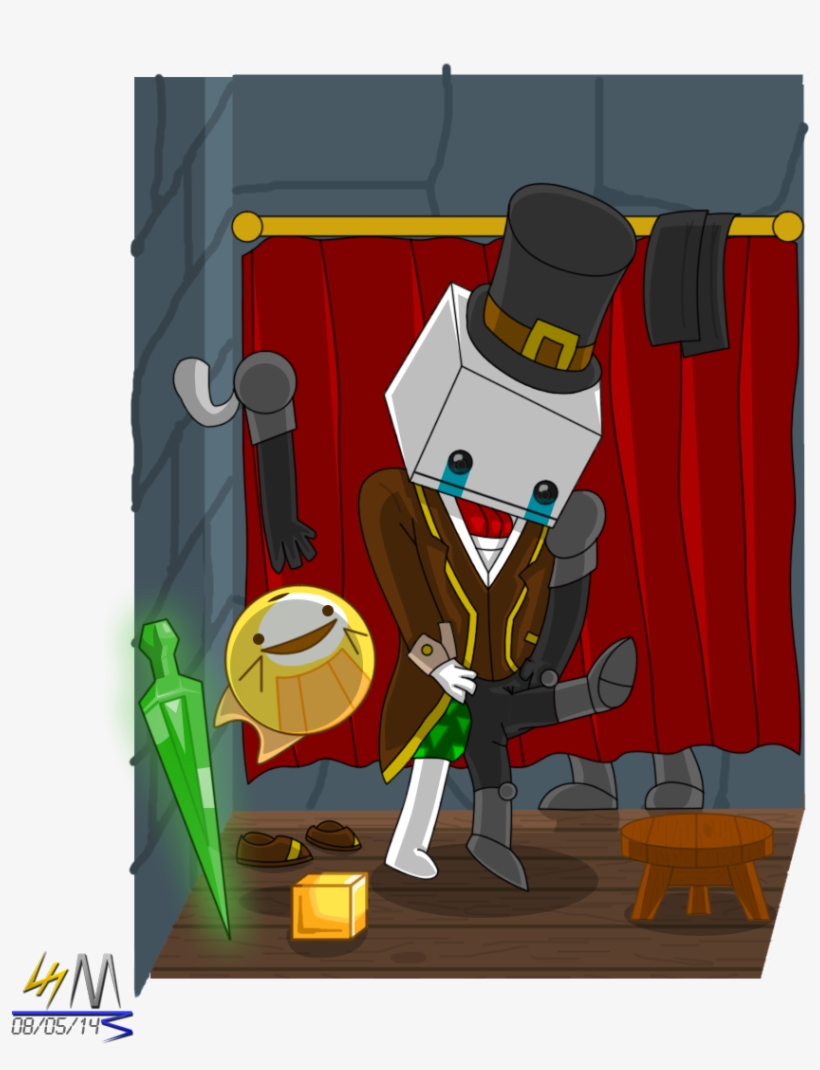 Author Comments - Pink Knight And Hatty, transparent png #3752102