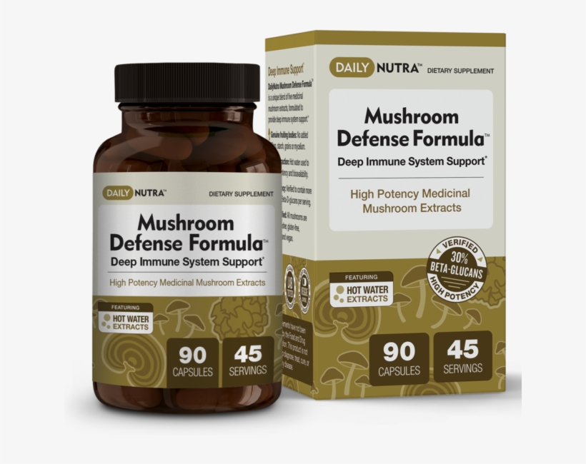 Mushroom Defense Formula - Mushroom Defense Formula - Deep Immune System Support, transparent png #3752393