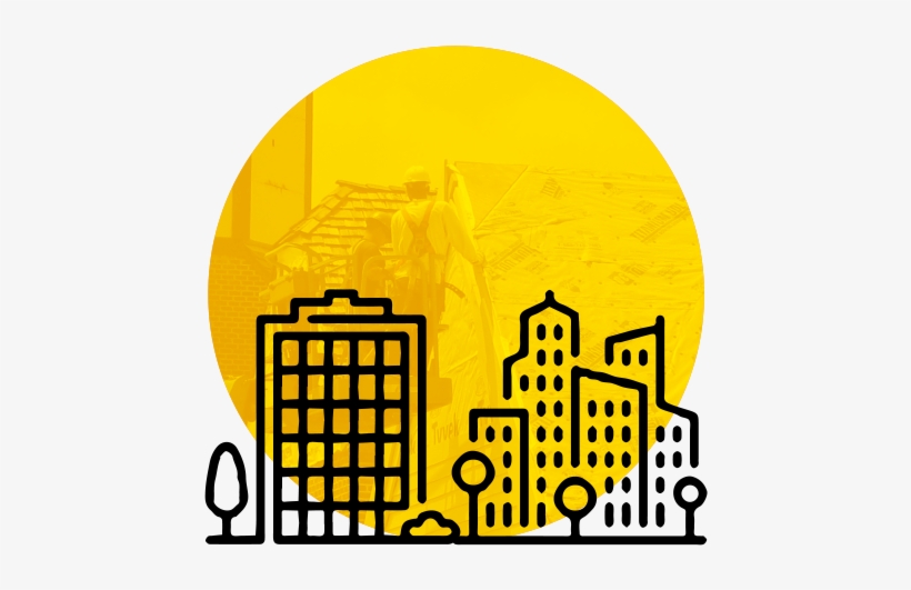 Gutterman Homepage Icon Large - Building, transparent png #3752660