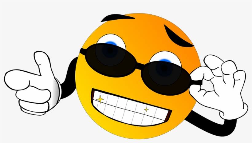 Re-examining What It Means To Be “cool” At Hamilton, - Smiley Cool, transparent png #3753474