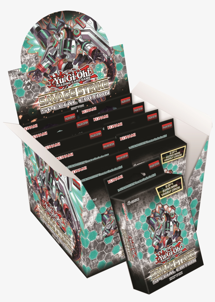 Yu Gi Oh Savage Strike Special Edition Display Box - Konami Yu-gi-oh! Circuit Break Special Edition, transparent png #3753565