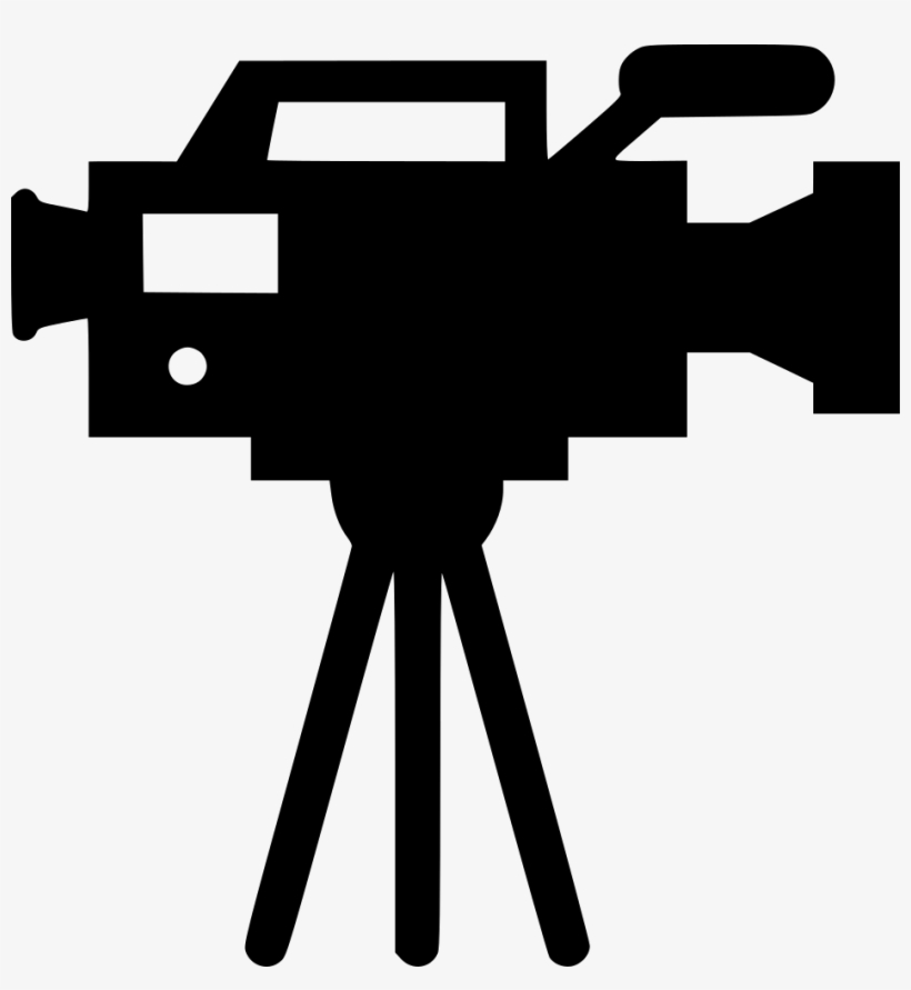 Tv Camera - - Transparent Background Film Clip Art, transparent png #3753643